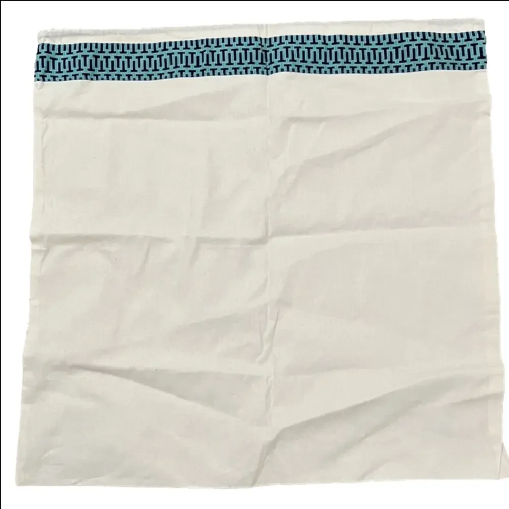 Tory Burch Large Cotton Dust Bag Drawstring Shoe Purse Storage - Picture 2 of 5